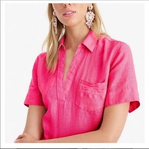 J. Crew Linen Top - Small